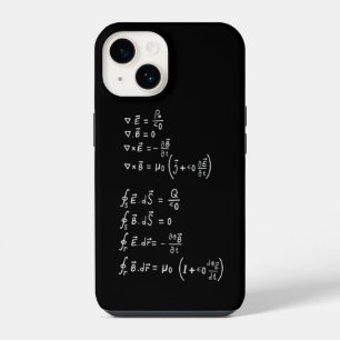 Physics Formula Square Sticker Invitation iPhone 14 Case