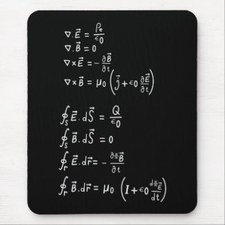 Physics Formula Square Sticker Invitation Mouse Mat
