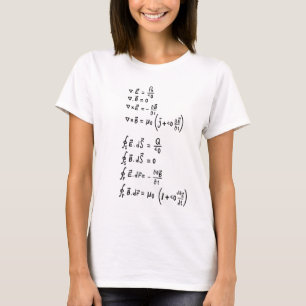 Physics Formula T-Shirt Invitation Square Sticker