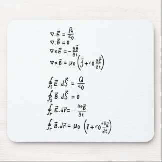 Physics Formula T-Shirt Invitation Square Sticker Mouse Mat