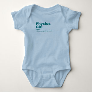 Physics Girl - Physics Baby Bodysuit