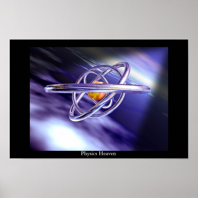 Physics Heaven Poster (Front)