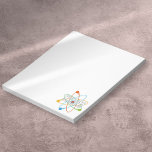 PHYSICS. IT'S THE LAW Fun Science Notepad<br><div class="desc">A cool,  trendy and fun science-inspired design. The perfect gift for all scientists,  science teachers,  lab technicians,  science students,  in short,  any science geek in your life (and that includes you)! Designed by Science Geekness© at http://www.zazzle.com/sciencegeekness*</div>