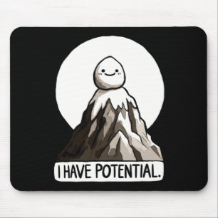 Physics Joke - I Have Potential Rock Mountain Stic Mouse Mat