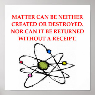 physics joke poster
