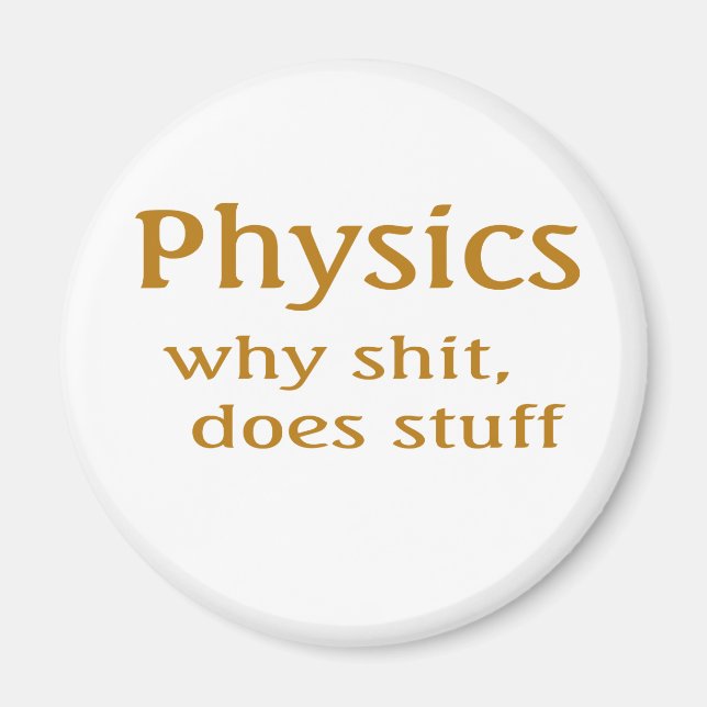 physics magnet (Front)