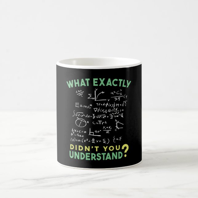 Physics Math Formula Joke Coffee Mug (Center)