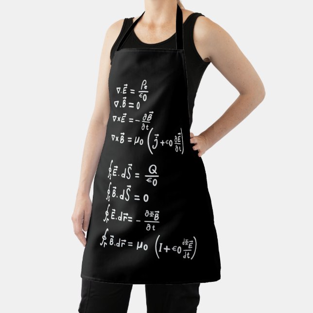 Physics Math Formula Students Teacher  Invitation  Apron (Insitu)