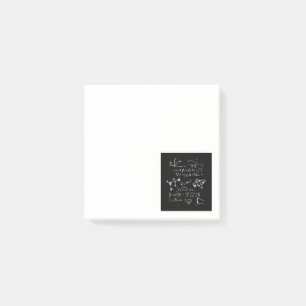 Physics Math Formula Teacher Student Atoms and Mol Post-it Notes