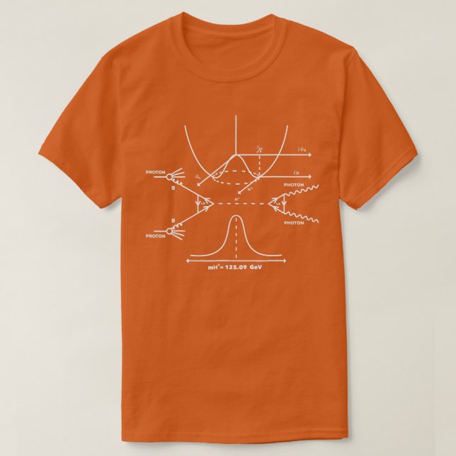 Physics Photon  Double Slit Interference Astrophys T-Shirt (Design Front)