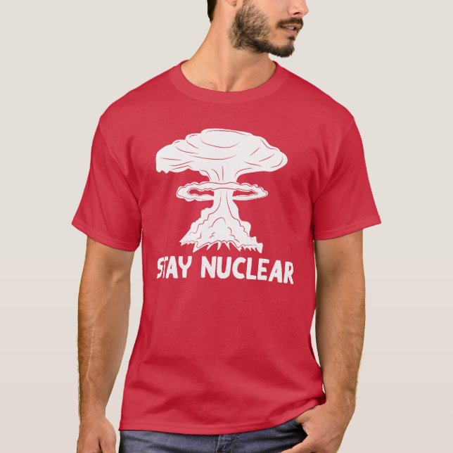 Physics Physicist Eplosion Nuclear Physics funny T-Shirt (Front)