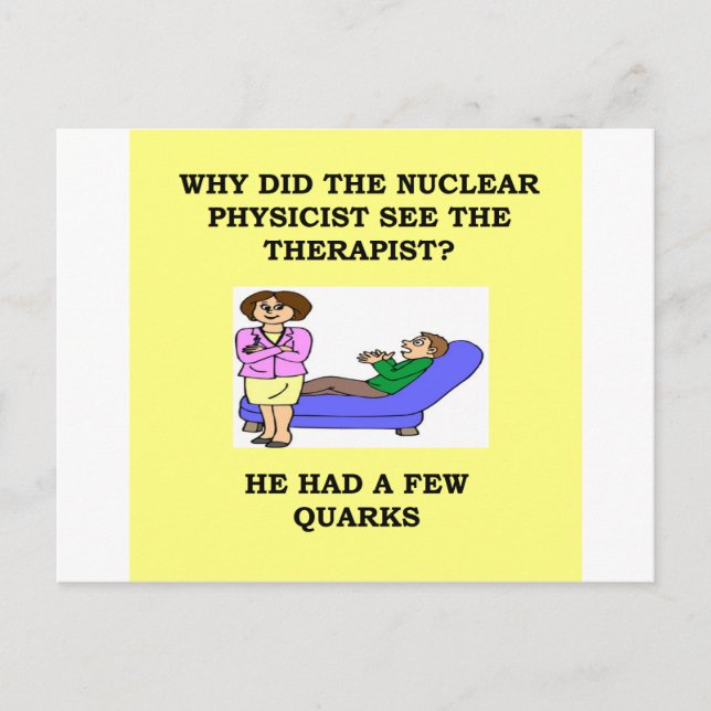 physics postcard (Front)