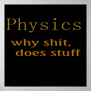 physics poster