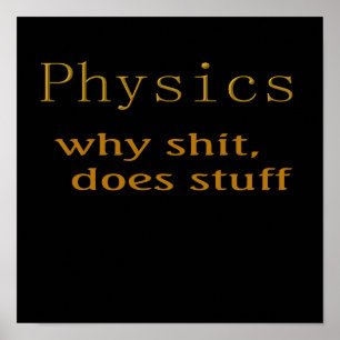 physics poster