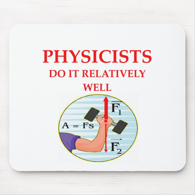 physics question mouse mat (Front)