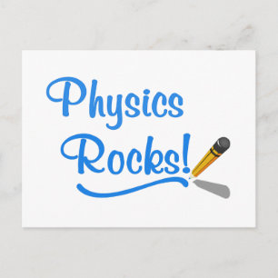Physics Rocks Postcard