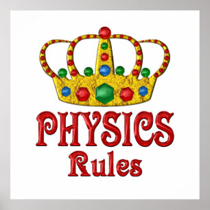 PHYSICS Rules Poster