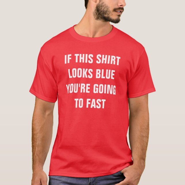 Physics SPEED LIMIT Shirt (Front)
