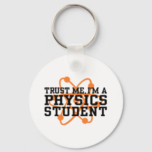 Physics Student Key Ring