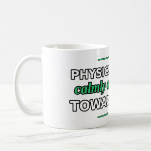 Physics Teacher, Calmly Accelerating to Lunch Mug