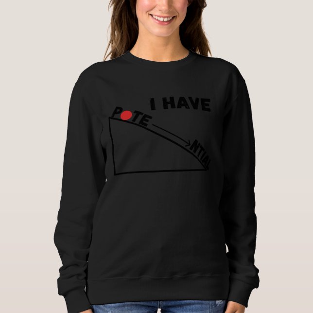Physics Teacher  Energy And Math Students Nerds Co Sweatshirt (Front)