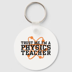 Physics Teacher Key Ring