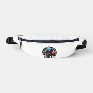 Physics Teacher Shih Tzu Vintage Dog Shirt Design_ Bum Bags