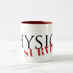 PhysicsSurvivor Two-Tone Coffee Mug