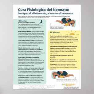 Physiologic Infant Care Poster (Italian)