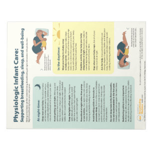 Physiologic Infant Care Tear-away (English) Notepad