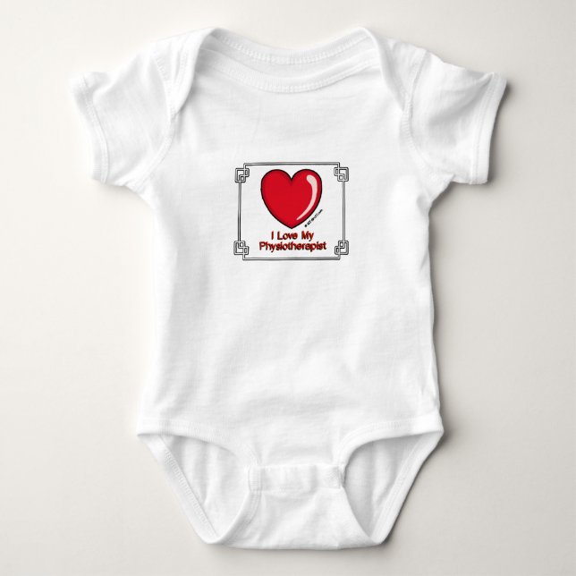 Physiotherapist Baby Bodysuit (Front)