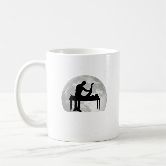 Physiotherapist Mond Physiotherapie Physio Coffee Mug (Left)