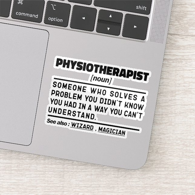 Physiotherapist Noun Physiotherapy Employee Cool (Detail)