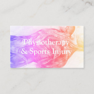 Physiotherapy and Sports Injury Business Card