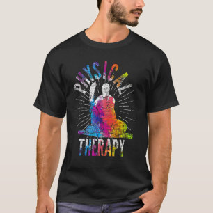 Physiotherapy Physical Therapist Colourful Physica T-Shirt