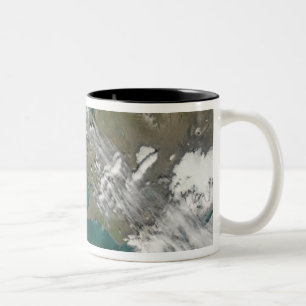 Phytoplankton bloom in the North Atlantic Ocean Two-Tone Coffee Mug
