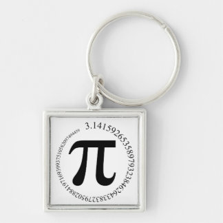 Pi (π) Day Key Ring