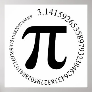 Pi (π) Day Poster