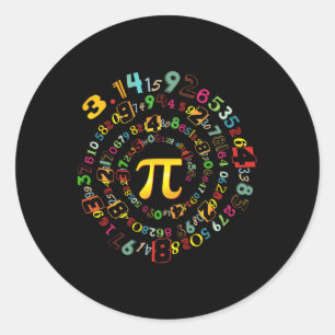 Pi 314 Math Pi Lovers Boy Girl Toddler Mathematic Classic Round Sticker
