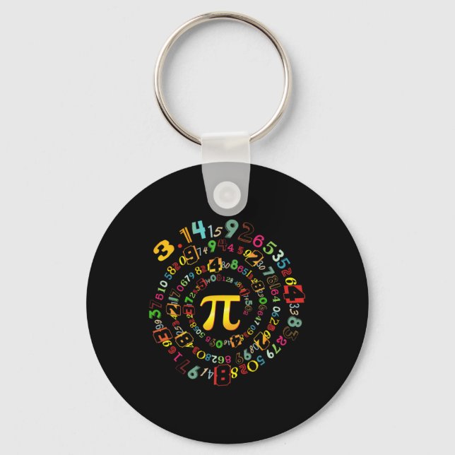 Pi 314 Math Pi Lovers Boy Girl Toddler Mathematic  Key Ring (Front)