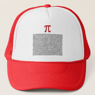 Pi = 3.141592653589 etc etc... whatever! trucker hat