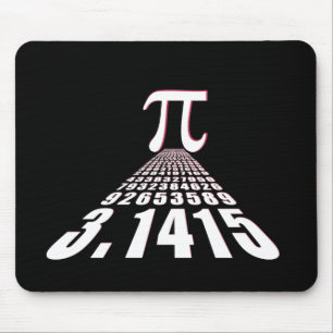 Pi, 3.141592653 mouse mat