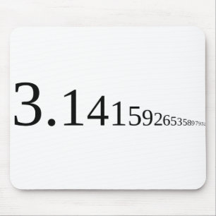 Pi - 3.14... mouse mat