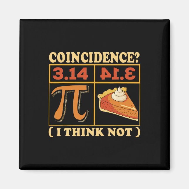 Pi 3.14 Pi Happy Pi Day Math Teacher Student  Magnet (Front)