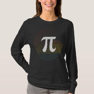 Pi 3 14 Retro Math Science Teacher Student Nerd Fu T-Shirt