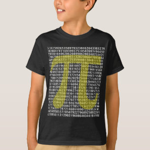 Pi 3.14 to Hundred of Digits T-Shirt