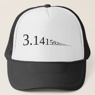 Pi - 3.14... trucker hat