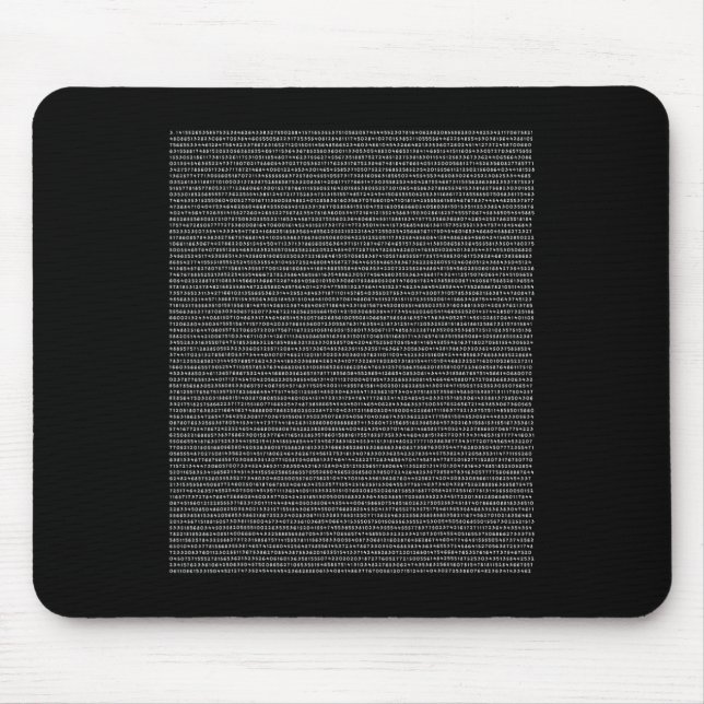 Pi 5000 Digits Pi Day Mathematician Teacher Nerd M Mouse Mat (Front)