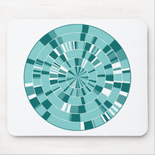 Pi Abstract 05 - On White Mouse Mat