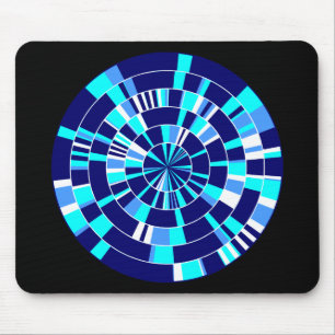 Pi Abstract 07 - On Black Mouse Mat